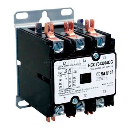 Allpoints Contactor, 3 Pole, 40/50A, 208/240V, For Blickman, 60420 44-1083-BLI